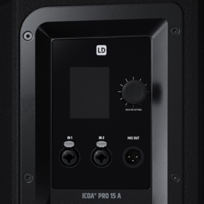 LD Systems LDICOA15APRO - 15" Powered Coaxial High-Performance PA Loudspeaker with Bluetooth and App#5