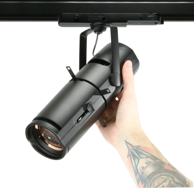 Neo Framer Wide 230/24W Casambi, 4000K, Svart, 1990lm, CRI 98, SDCM 2, 20–45°, 3-fas, Potentiometer#2