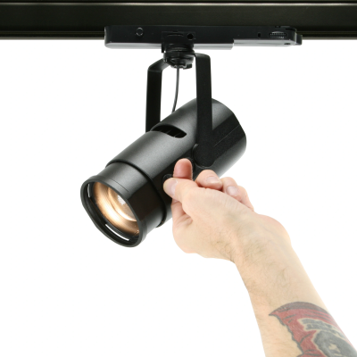 Neo Zoom 230V/24W Casambi 2700K, Svart, 1800lm, CRI 98, SDCM 2, 8–50°, 3-fas, Potentiometer#3