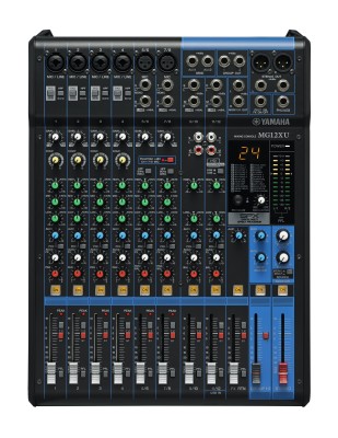 Yamaha MG12XU | 6 Mic / 12 Line Multi-Purpose Mixer with Digital Effects & USB