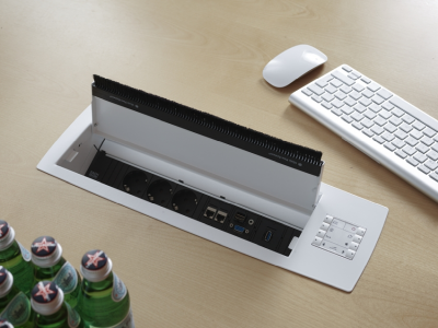 CONI Infällnadsram för CONI (Kort/Lång) - Med plats för Biamp, Neets & Atlona#2