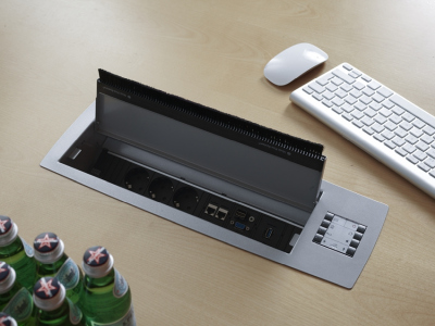 CONI Infällnadsram för CONI (Kort/Lång) - Med plats för Biamp, Neets & Atlona#6