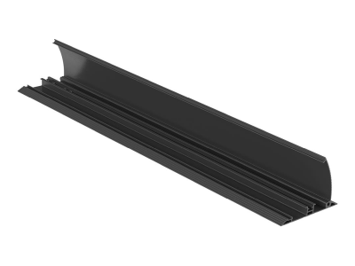 Multibrackets M Cable Cover Floor | Aluminium | Svart | 1,1m#2