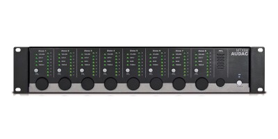 Audac MTX88 Audio Matrix med 8 utgångar, RS232 / väggpanel / app-styrning