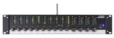 Audac PRE240, 4-zoners mixer, 19 tum med 8xMik/2xLine/Bluetooth