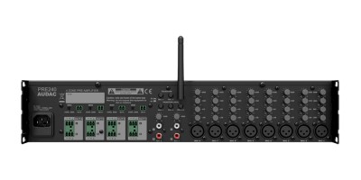 Audac PRE240, 4-zoners mixer, 19 tum med 8xMik/2xLine/Bluetooth#2