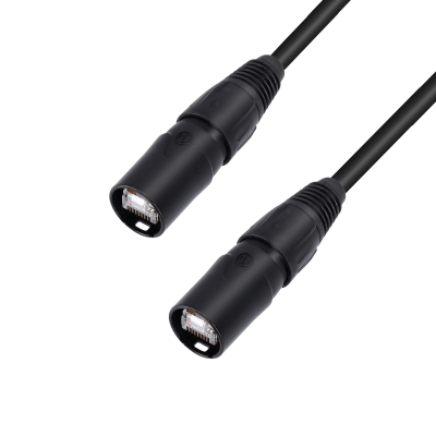 Network Cable Cat.6a (S/FTP) with Draka® Cat.7 line and Neutrik etherCON® 1 m