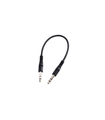 Patch Cable balanserad tele 0,3 m, svart