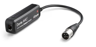 Audinate AVIO Analog 1Ch Dante Output Adapter