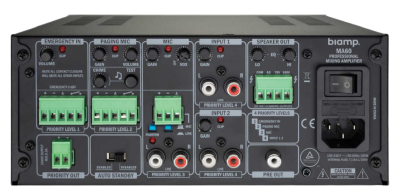 Biamp Systems MA60, kompakt 9,5-tums mixerförstärkare#2