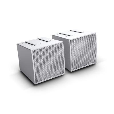 LD Systems CURV 500 S2 W, Two Array satellites for the CURV 500® Portable Array System, white