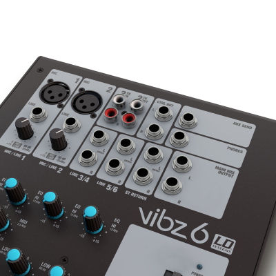 LD Systems VIBZ 6, 6 Channel Mixing Console#5