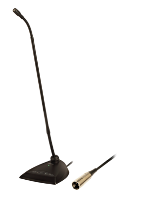Shure MX418D-S 18in gooseneck supercardioid table base
