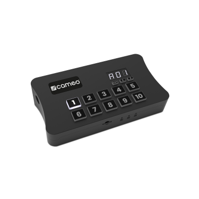 Cameo DVC CUEUSB to DMX Interface with up to 2048 DMX Channels and Illuminated Control Panel