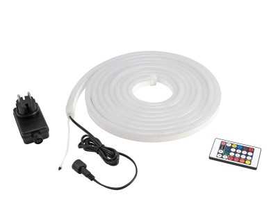 EUROLITE LED Pixel Neon Flex 12V RGB 5m with IR Set#1