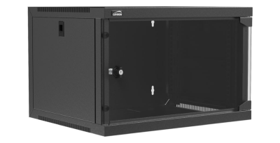 EPR406 Väggrack i metall 6U, 19 tum, 370mm monteringsdjup