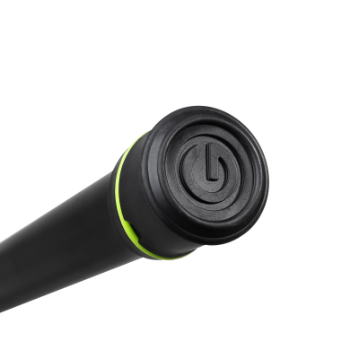 Gravity högtalarstativ med gasfjäder – 35 mm, Aluminium (Svart)#7