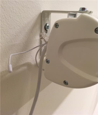 Euroscreen Diplomat Electric Draper-ER Arctiq Omaskerad/helvit 200cm x 200cm#4