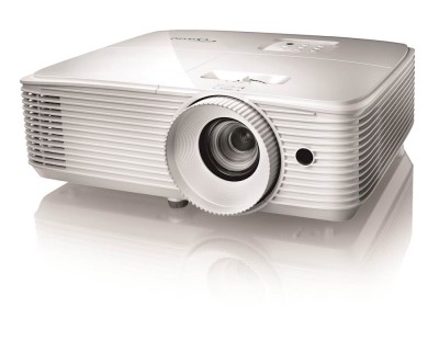 Optoma EH412x, DLP laser, Full HD 1920x1080, 3D, 4500 ANSI lumen, HDR, 22000:1, fjärrkontroll med laserpekare, 2xHDMI/ljud-ut/RS232, högtalare#1