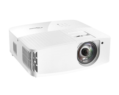 Optoma UHD35STx, 4K/UHD 3840x2160, 3600 ANSI Lumen, 2xHDMI, 24-28dB, Short-throw, högtalare