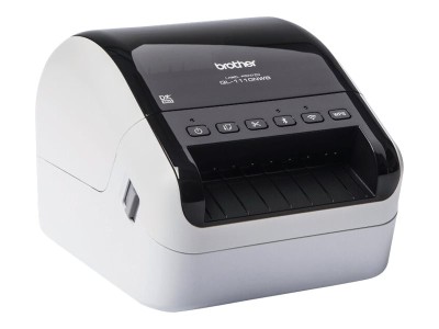 Brother QL-1110NWBC, 300x300 dpi, direkttermo, 102mm rulle, USB/LAN/WiFi/Bluetooth