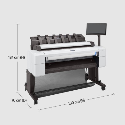 HP DesignJet T2600 Postscript, 2400x1200 dpi, A0/36" MFP, 6 färger, 600x600 dpi 36" scanner, LAN#11