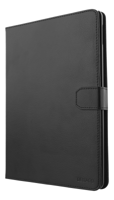 Deltaco fodral för iPad 10.2" (2020), veganläder, magnetlåsning, stödfunktion - Svart#1