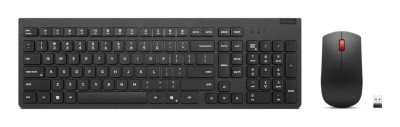 LENOVO Essential Wireless Combo Keyboard & Mouse Gen2 Black-Nordic w/copilot button