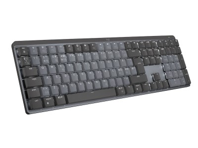 Logitech MX Mechanical Wireless Linear, RF/Bluetooth, bakgrundsbelyst - Grafitgrå#1