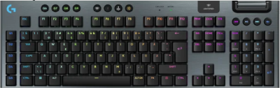 Logitech G915 X Lightspeed, RGB Clicky, nordiskt, Bluetooth/Lightspeed/USB-C sladd - Svart#2