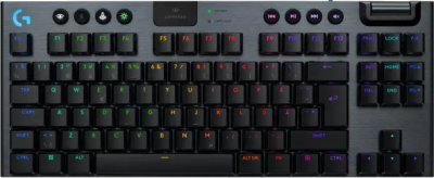 Logitech G915 X Lightspeed TKL, RGB Tactile, nordiskt, Bluetooth/Lightspeed/USB-C sladd - Svart#1