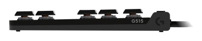 Logitech G515 TKL Wired Gaming Keyboard, mekaniskt Tactile, RGB, nordiskt - Svart#5