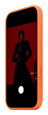 Apple silikonskal med MagSafe till iPhone 17 Pro - Orange#4