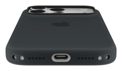 Apple silikonskal med MagSafe till iPhone 17 Pro - Svart#2