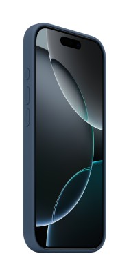 Apple silikonskal med MagSafe till iPhone 16 Pro - Denim#2
