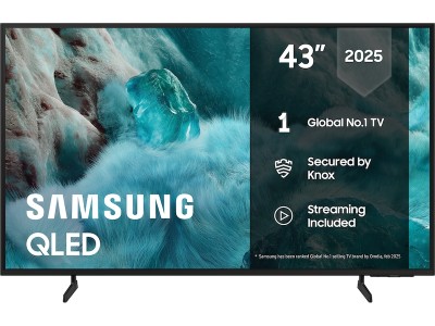 43" Samsung Q7FA QLED 4K Smart TV 2025 BLACK