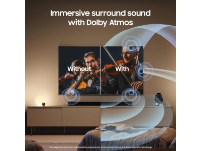 55" Samsung QN80F Neo QLED 4K Mini LED Smart TV (2025) 144Hz, 4x HDMI, HDMI eArc 4K AI Upscaling, AI Processor, HDR Smart TV, Mini LED, Dolby Atmos#4