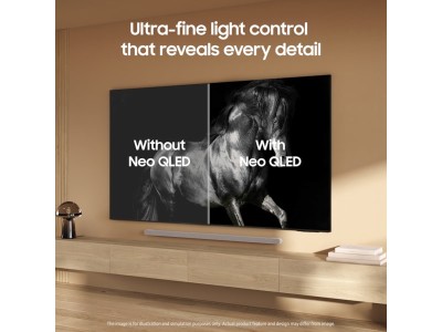 65" Samsung QN73F Neo QLED 4K Mini LED Smart TV (2025) 144Hz, 4x HDMI, HDMI eArc 4K AI Upscaling, AI Processor, HDR Smart TV, Mini LED, Dolby Atmos#3