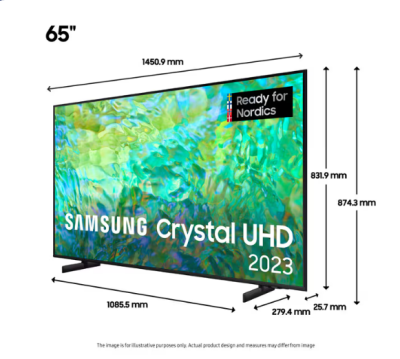 65" Samsung CU8075 4K LED Smart TV (2023)#5