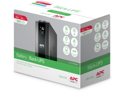 APC Back-UPS Pro BR1300MI, 1300VA/780W, 8 utgångar (C13), display, Line-Interactive#6