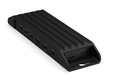 Unisynk Pro AV-docka, 2,5 cm x 2,5 cm ut, 3840x2160 60Hz, konferenshubb, ingen USB-C-kabel eller nätadapter medföljer