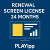 PLAYipp renewal screen license 24 months#1
