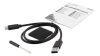 Externt kabinett 2.5" SATA till USB-C/USB 3.0, Deltaco, aluminium - Svart#3