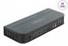 Systemswitch DeLock 11482, 2-vägs KVM, DisplayPort 1.4, 8K@30Hz / 4K@120Hz, USB 3.0, ljud