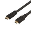 DELTACO aktiv HDMI kabel, HDMI High Speed with Ethernet, 4K, Ultra HD, HDMI Type A ha, guldpläterad,#1