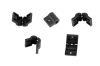 Monteringsfästen för modulära adapterringar, 5-pack, svart#5
