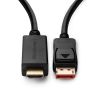 MicroConnect 4K DisplayPort 1.4 - HDMI 2.0 Cable 1m#2