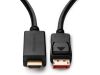 MicroConnect 4K DisplayPort 1.4 - HDMI 2.0 Cable 2m#1