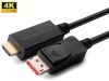 MicroConnect 4K DisplayPort 1.4 - HDMI 2.0 Cable 2m#2
