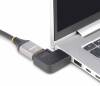 Adapter HDMI hane till hona, StarTech, 4K@60Hz, vinklad höger - Svart#5
